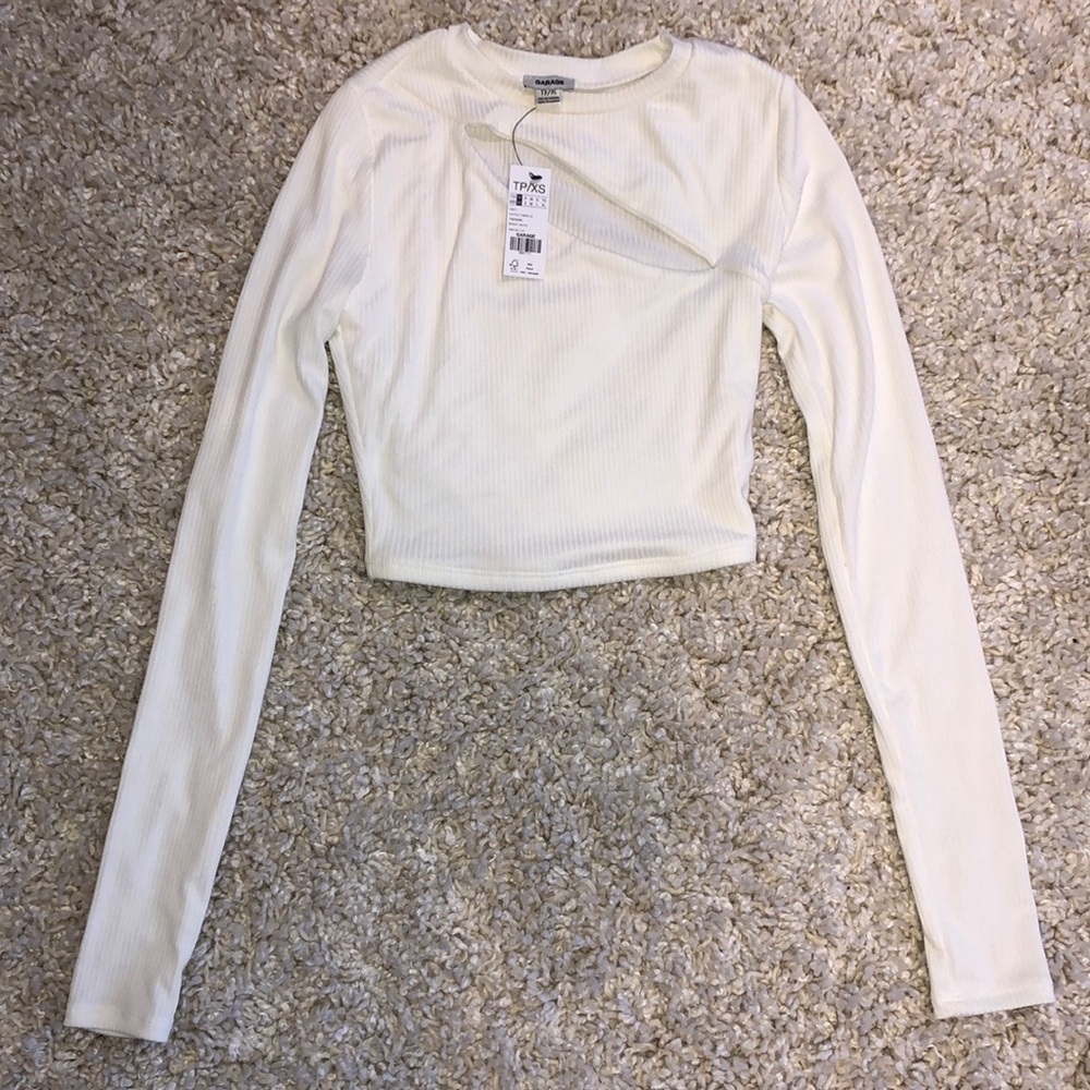 Long sleeve crop